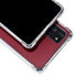 Burgundy Solid Galaxy S20 FE Clear Case